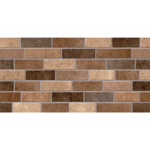 Грани Таганая Керамический гранит TDG 15-02 600x1200 красный кирпич