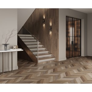 Laparet Wood Latina Brown Chevron M
