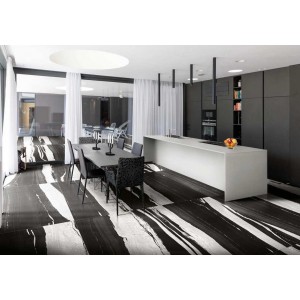 Floor Gres B&w Marble