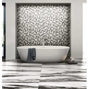 Floor Gres B&w Marble