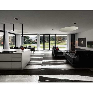 Floor Gres B&w Marble