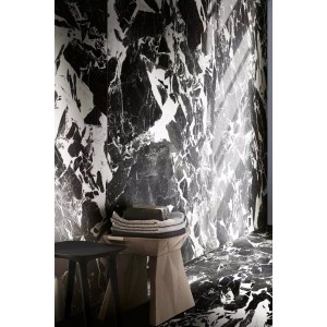 Floor Gres B&w Marble