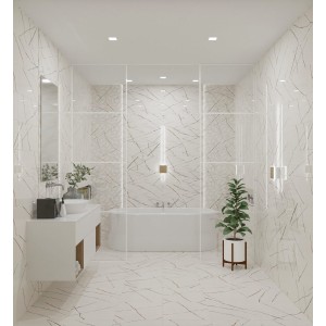 Eletto Ceramica Белый Мрамор Ковелано/Bianco Covelano