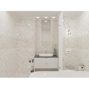 Eletto Ceramica Белый Мрамор Ковелано/Bianco Covelano