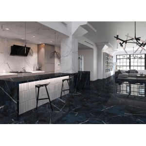 Dune Black & Light Calacatta