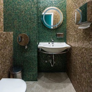 Rose Mosaic Gold Star