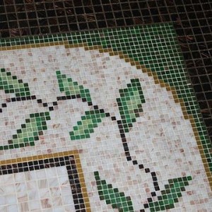 Rose Mosaic Gold Star